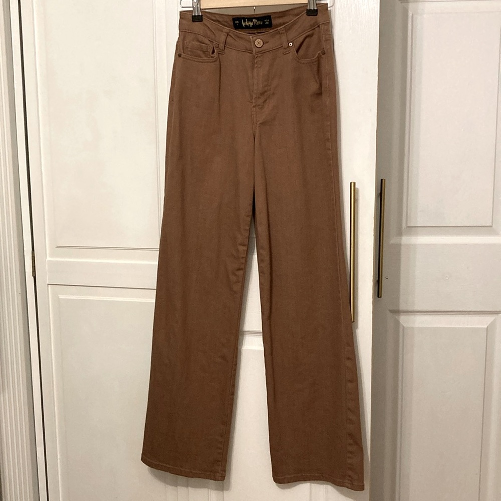 Wide Leg Stretchy Jeans